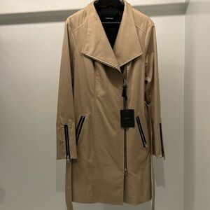 Mackage Estela trench coat - sand